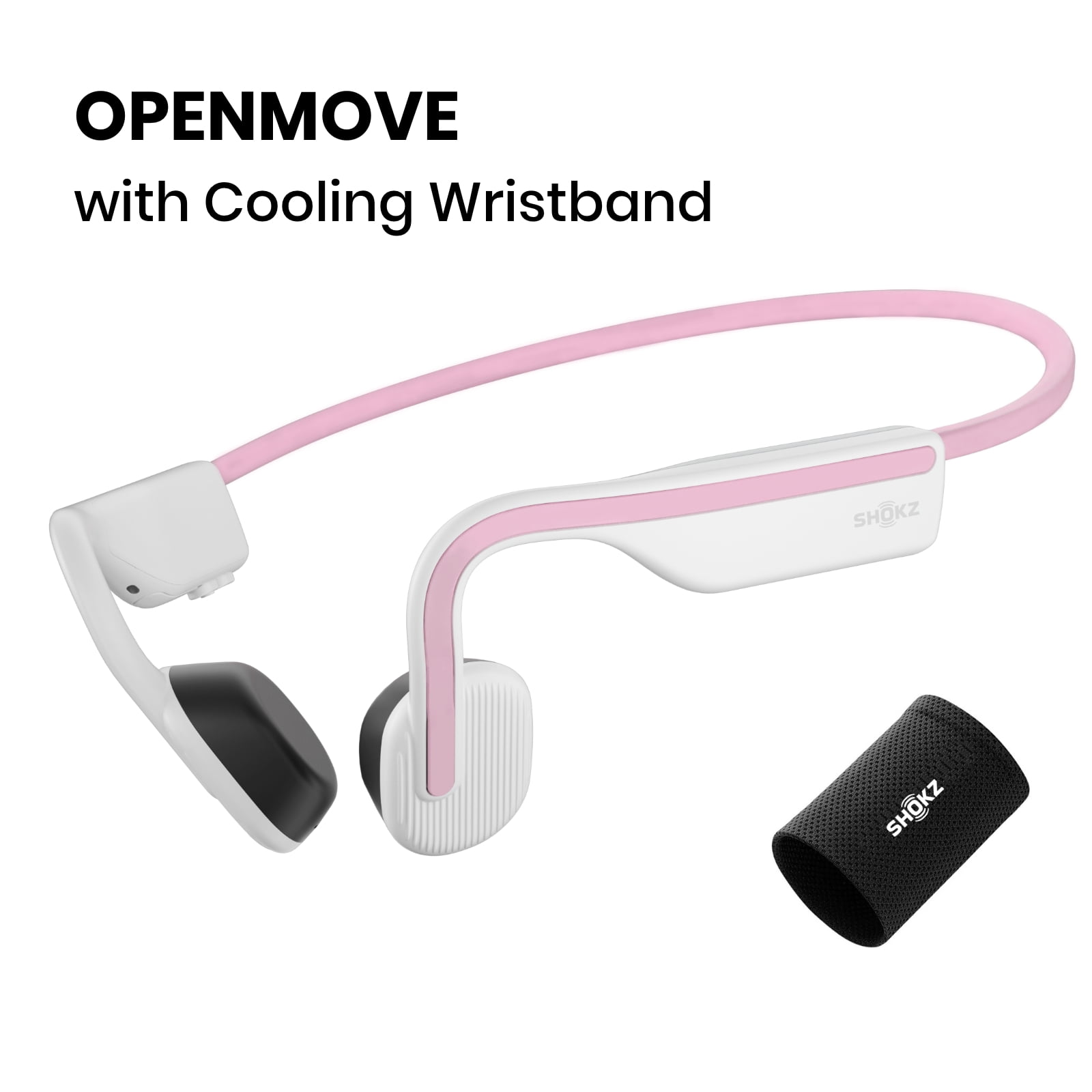 Shokz S661STPK OPENMOVE Bone Conduction Open-Ear Lifestyle/Sport Pink  Headphones