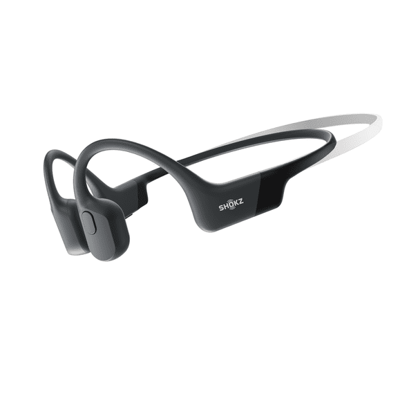 Shokz OpenRun Mini Bone Conduction Waterproof Bluetooth Headphones for Sports, Black
