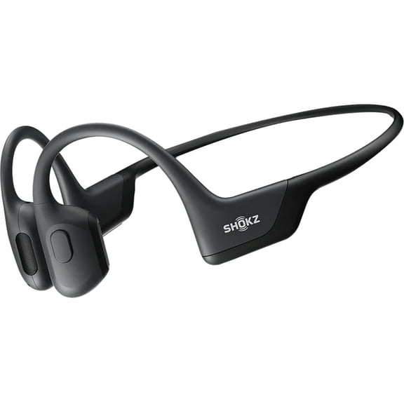 Shokz OpenRun Pro Mini Adult Sports Bluetooth Bone Conduction Headphones with Cable, Black