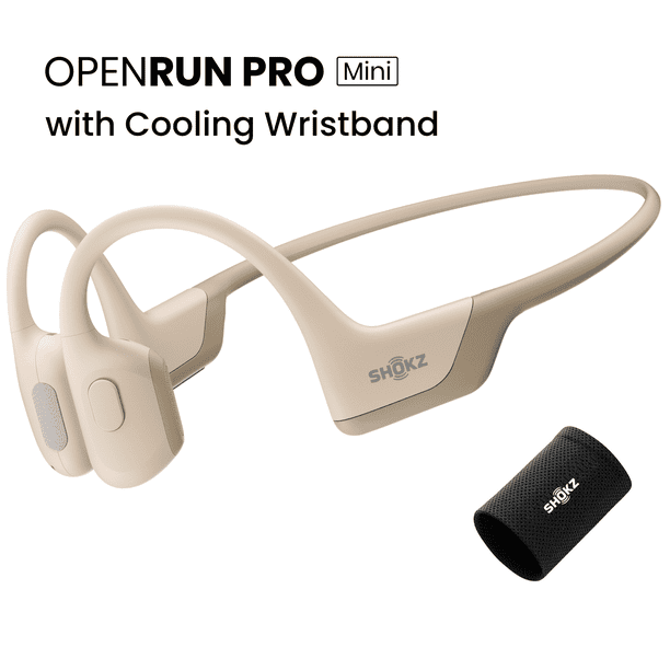 [正規品未開封]Shokz OpenRunPro Mini S811 Beige Shokz OpenRun Pro Mini Bone Conduction Open Ear Bluetooth