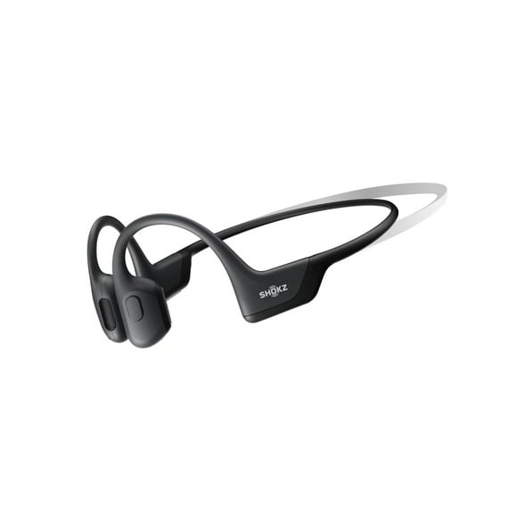 Pre-Owned Shokz OpenRun Pro Mini Bone Conduction Open Ear Bluetooth Headphones for Sports with Cooling Wristband (Black,Mini)