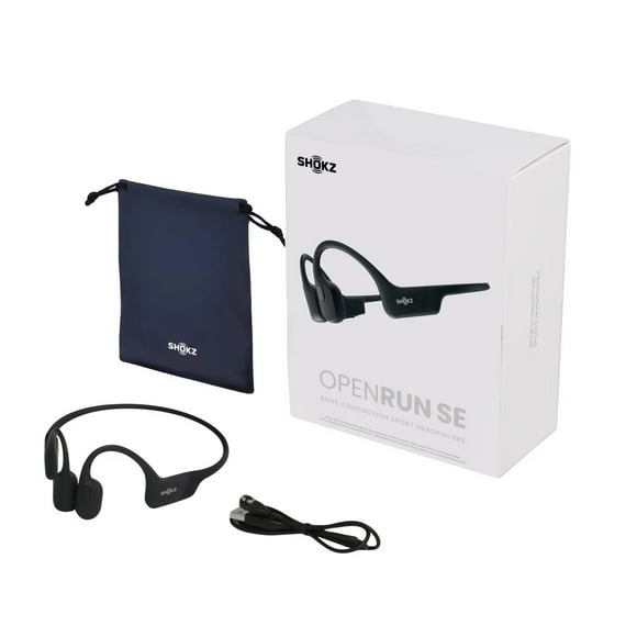 Shokz OpenRun SE- Open-Ear Bluetooth Wireless Bone Conduction Sport Headphones
