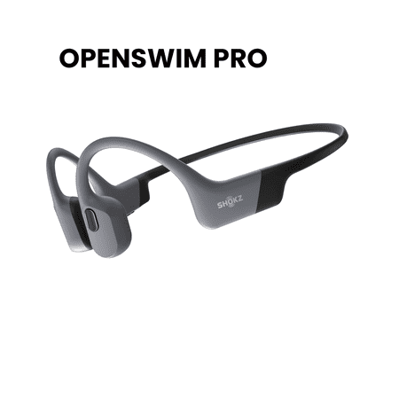 Shokz - OpenSwim Pro Bone Conduction Sports Headphone - Gray