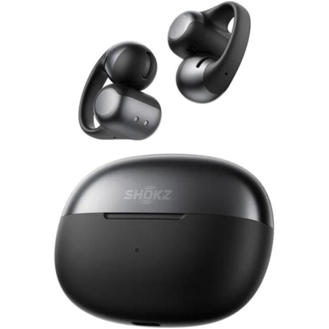 Shokz OpenDots ONE Open-Ear True Wireless Earbuds Black