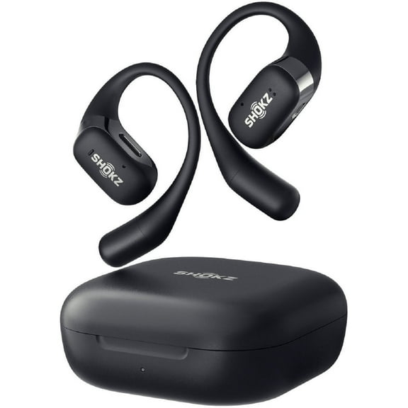 Shokz OpenFit Open Ear-Wireless Earbuds - Black