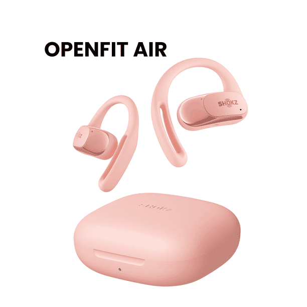 SHOKZ OPENFIT AIR ピンク SHOKZ OpenFit Air - Bluetooth Open-Ear Wireless Earbuds