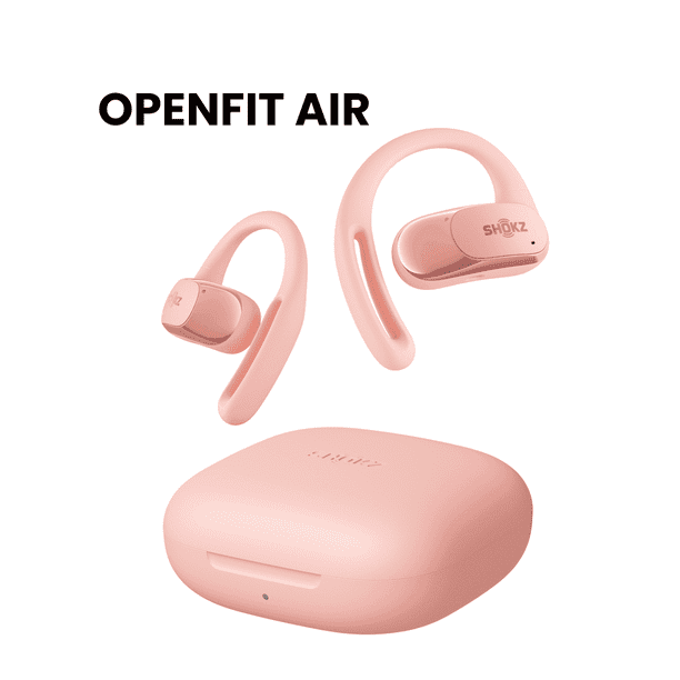 SHOKZ ワイヤレスイヤホン ピンク Shokz OpenFit Air | Bose wireless devices for media - Walmart