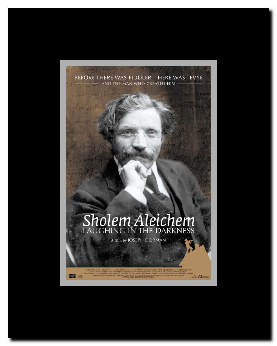 Sholem Aleichem: Laughing in the Darkness Framed Movie Poster