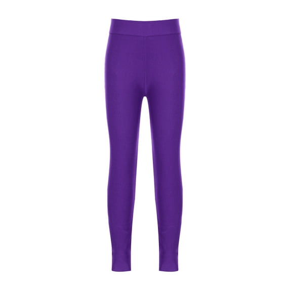Sholeno Girls Swim Pants Sun Protection Quick Dry Swimming Leggings Stretch Swimwear Swimsuit Tights Purple 8
