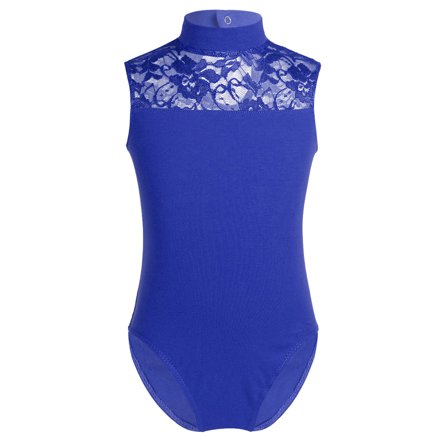 Sholeno Kids Girls Sleeveless Gymnastics Leotard One Piece Tank Tops Ballet Dancewear Bodysuit Blue 11-12