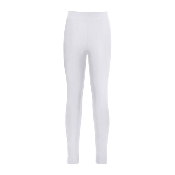 Sholeno Toddler Girls Gymnastics Ballet Tights Skinny Bottoms Footless Stockings Yoga Dance Leggings White 16