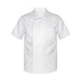thumbnail image 1 of Sholeno Unisex Mens Womens Classic Chef Coat Short Long Sleeve Chef Jacket Restaurant Hotel Kitchen White 4XL, 1 of 7