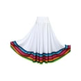 Sholeno Women Folklorico Dance Skirts Spanish Swing Skirt Mexican