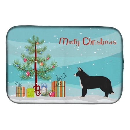 Shollie #1 Christmas Tree Dish Drying Mat