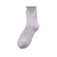 thumbnail image 1 of ShomPort 2 Pairs Socks For Ankle Boots Padded Lined Soft Fuzzy Socks Cozy Sleep Sock Warm Socks For Women, 1 of 2