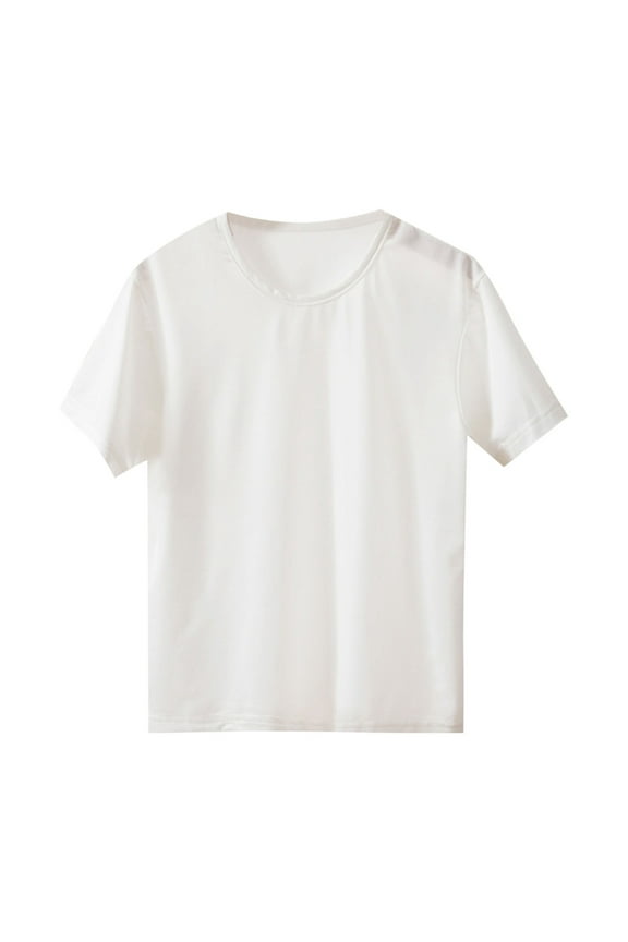 3-16 Years T-Shirts for Girls Unisex Crewneck Short Sleeve Pullover Tees Solid Color Workout Summer Activewear