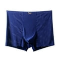 thumbnail image 1 of ShomPort Big and Tall Mens Briefs Mesh High-Rise Waisted Solid Color Breathable Smoothing Sports Daily Panties, 1 of 2