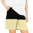 thumbnail image 1 of ShomPort Boys Girls Casual Shorts with Pockets Summer Soft Elastic Waist Kids Track Shorts, 1 of 4