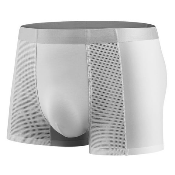 ShomPort Briefs for Mens Seamless Supportive Smoothing Underwear Solid Color Smoothing Breathable Workout Panties