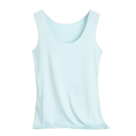 ShomPort Camisole Tops for Womens Seamless Smoothing Backless Plus Size Sleepwear Seamless Wide Strap Smoothing Daily Pajamas