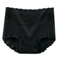 thumbnail image 1 of ShomPort Cotton Underwear for Women Stretchy High Waisted Briefs Lace Patchwork Hipster Panties, 1 of 6