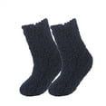 thumbnail image 1 of ShomPort Fleece Ankle Socks for Womens Thickened Fuzzy Comfy Casual Winter Warm Cute Soft Everyday Sleeping Ankle Socks, 1 of 2