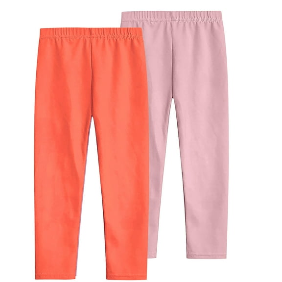 ShomPort Fleece Lined Leggings Girls Comfy Lounge Sleepwear Pajama Pants Girls Winter Warm Bottoms