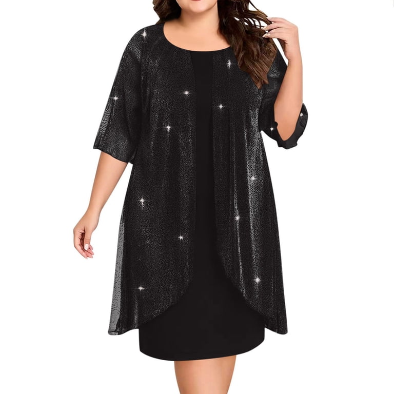 midi plus size prom dresses A-Line Plus-Size Long V-Neck Prom Dress Navy / 18