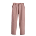 thumbnail image 1 of ShomPort Girls Boys School Uniform Pants Classic Solid Color Elastic Waist Formal Schoolwear Pant with Pockets 3-9Years, 1 of 7