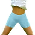 thumbnail image 1 of ShomPort Girls Sports Shorts Summer Cotton Breathable Elastic Waist Leggings Bike Shorts Bottoms 4-14 Years, 1 of 4