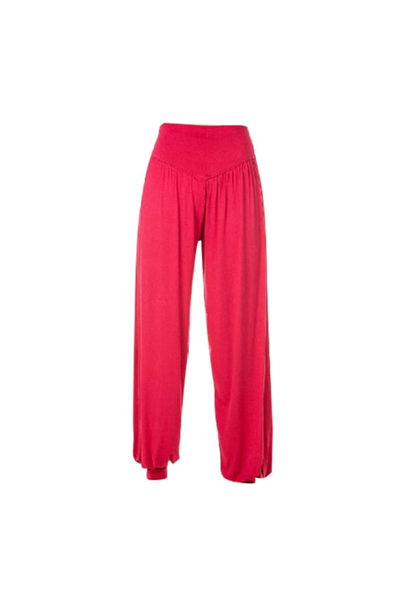 High Waist Yoga Pants for Women Summer Loose Soft Lantern Pants Workout Dance Sweat Pants