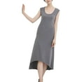 thumbnail image 1 of ShomPort Maternity Maxi Dress Sleeveless Square Neck Long Maternity Dress Stretch Comfy Soft Loose Maternity Sleepwear, 1 of 4