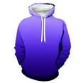 thumbnail image 1 of ShomPort Men's Fall Fashion Hoodies Long Sleeve Gradient Color Sweatshirt with Pocket and Drawstring Hood, 1 of 4