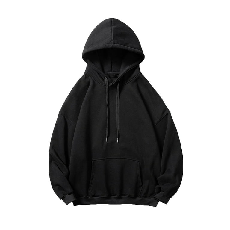 Walmart black hooded sweatshirt hot sale