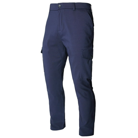 ShomPort Men's Outdoor Cargo Pants Straight Leg Solid Color Stretch Cargos Pants Trousers with Pocket