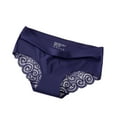 thumbnail image 1 of ShomPort Mid-Rise Waisted Underwear for Womens Lace Seamless Comfort Briefs Smoothing Everyday Briefs, 1 of 3