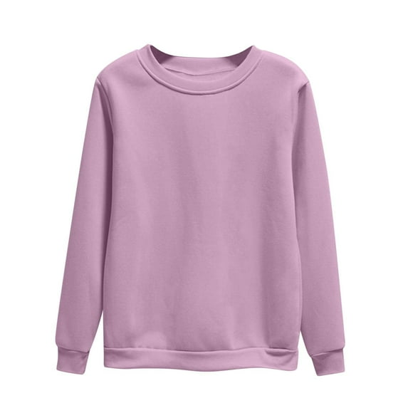 ShomPort Oversized Sweatshirt for Women Fall Plus Size Long Sleeve Pullover Top Fleece Crewneck Sweatshirts M-4X