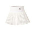 thumbnail image 1 of ShomPort Pleated Skirt for Girls High Elastic Waist Mini Skirt Athletic Tennis Back to School Uniform with Lined, 1 of 6