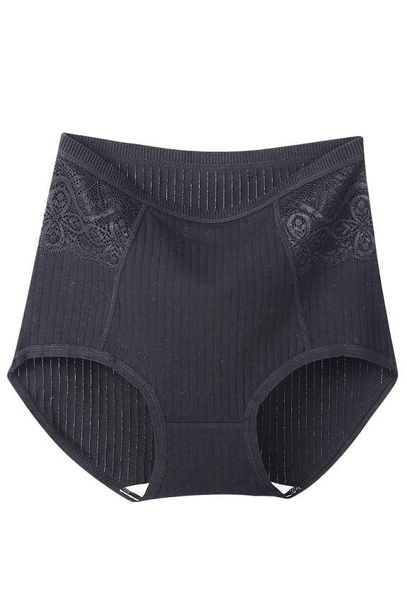 Plus Size Panties for Women Comfortable Full Coverage Underwear Cotton High Waisted Briefs X-6X