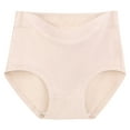 thumbnail image 1 of ShomPort Plus Size Underwear for Women High Waisted Soft Briefs Comfortable Stretchy Full Coverage Panties XL-6XL, 1 of 4