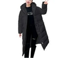 thumbnail image 1 of ShomPort Puffer Jackets for Women Winter Casual Long Sleeve Quilted Hooded Long down Coat Thermal Warm Outerwear, 1 of 5