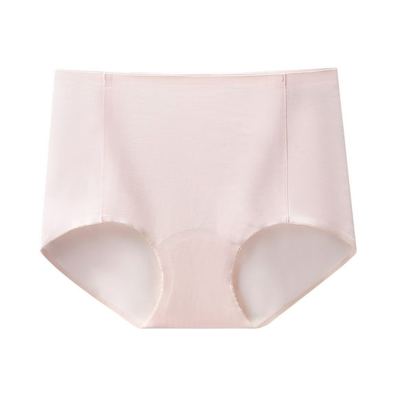 ShomPort Seamless Underwear for Women High Waisted Comfortable No Show Briefs Stretchy Full Coverage Panties