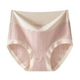 thumbnail image 1 of ShomPort Seamless Underwear for Womens Plus Size Color Block Full Coverage Cotton Comfort Daily Briefs, 1 of 4