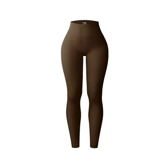 ShomPort Seamless Yoga Leggings for Women Butt Lifting High Waisted Workout Running Gym Pants