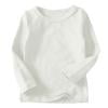 ShomPort Toddler Boys Girls Cotton T-Shirts Autumn Winter Basic Solid Color Long Sleeve Tops
