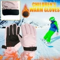 thumbnail image 1 of ShomPort Winter Gloves For Kids Winter Cold Weather Snow Gloves Windproof Ice Skating Gloves for Boys Girls, 1 of 5