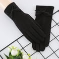 thumbnail image 1 of ShomPort Winter Gloves Woman Warm Fuzzy Gloves Thermal Outdoor Windproof Touchscreen Gloves, 1 of 3