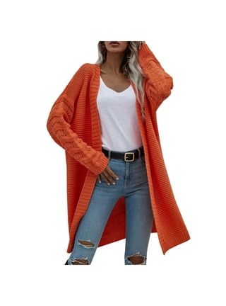 Shop Women's Long Sleeve and Open Front Cardigans for Casual Style