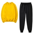 thumbnail image 1 of ShomPort Women's 2 Piece Sets Long Sleeve Fleece Sweatsuit Pullover and Sweatpants Tracksuit Lounge Sets, 1 of 4