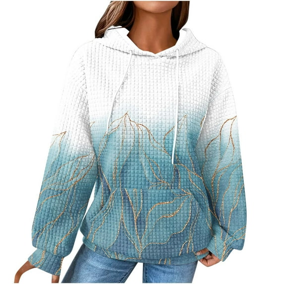 ShomPort Women's Fashion Zip up Hoodies Casual Loose Long Sleeve Graphic Print Sweatshirt with Pockets (White 25)